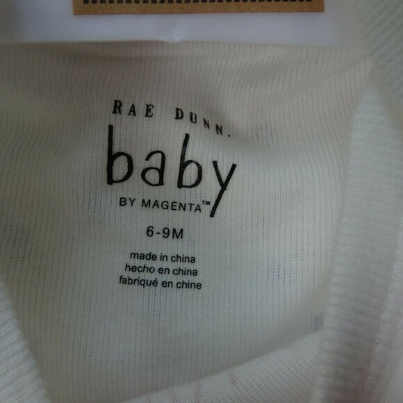 💰3/$25  NWT Rae Dunn Baby Bodysuit 3-Pack 6-9 Months 4th of July - Picture 9 of 10